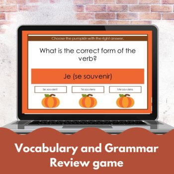 TEB2 Unit 3 Ma Routine | French 2 Digital Review Game, image 4