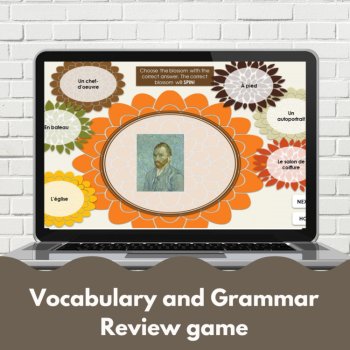 French Digital Review Game | Vouloir, Pouvoir, Devoir | TEB2 Unit 2, image 2