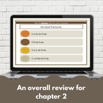 French Digital Review Game | Vouloir, Pouvoir, Devoir | TEB2 Unit 2, image 4
