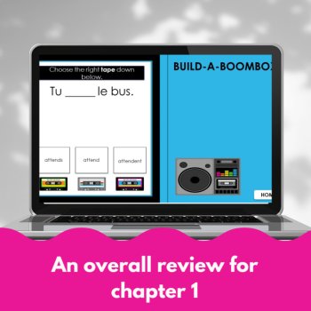 TEB2 Unit 1 L’été | French 2 Self-Grading Grammar Review Game, image 4