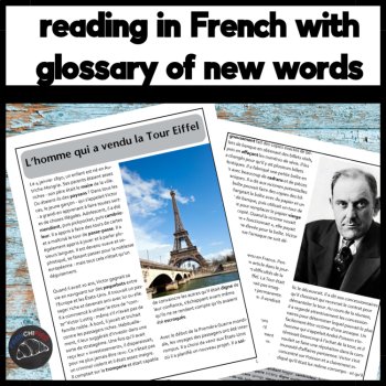 The Man Who Sold the Eiffel Tower | French Reading Comprehension, image 2
