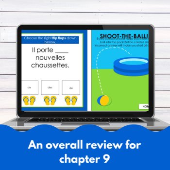 French Body Parts & Avoir Mal Review Game | TEB1 Unit 9 La Santé, image 4