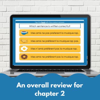 TEB1 Unit 2 J’aime | French Numbers 0–20 Google Slides Review Game, image 4