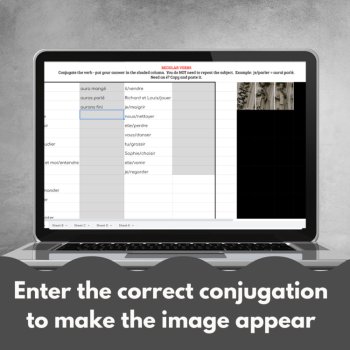 Futur Antérieur Game | French Verb Conjugation Hidden Pictures, image 2
