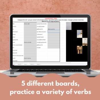 French Plus-Que-Parfait Game | Hidden Pictures Verb Conjugation, image 4