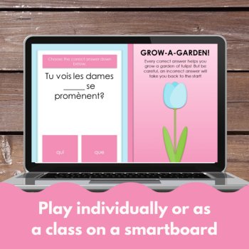 French grammar game to practice relative pronouns - Qui and Que, image 4