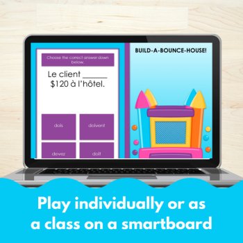 Vouloir, Pouvoir, Devoir | French Present Tense Digital Game, image 4