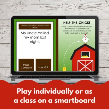 Passé Composé or Imparfait Game | French Past Tense Practice, image 4