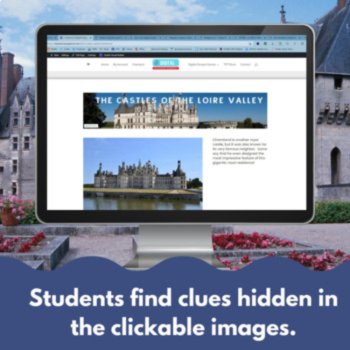 French escape rooms/escape digital game activities bundle - French culture, image 4