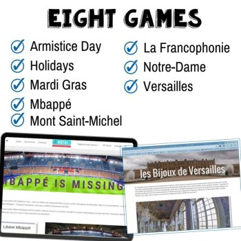 French Digital Escape Games Bundle #2, Culture & History Activities, image 3