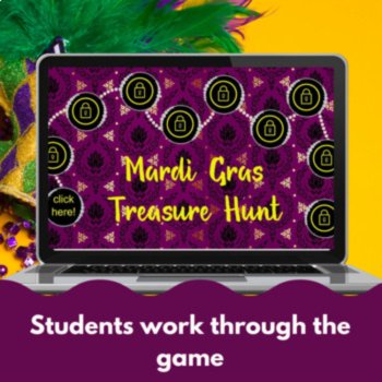 Mardi Gras History & Customs Digital Game - Self-Correcting 30 Questions, image 2