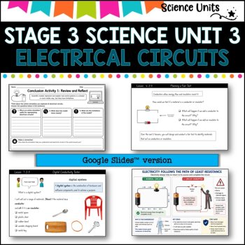 STAGE 3 UNIT 3 NSW COMPLETE Science Unit- ELECTRICAL CIRCUITS, image 3
