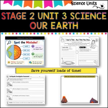 STAGE 2 UNIT 3 NSW Science- EARTH SCIENCES 2025 curriculum Complete Unit yrs 3-4, image 4