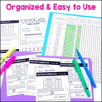 3rd Grade Addition and Subtraction Unit - Word Problems, Regrouping TEKS, image 2
