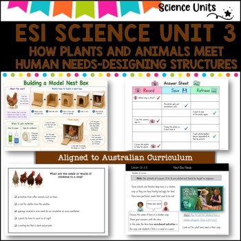 ES1 UNIT 3 NSW DET Science complete unit-plants and animals meet human needs., image 4