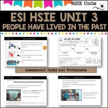 ES1 UNIT 3 NSW DET aligned HSIE Complete Unit- People have lived in the past, image 4