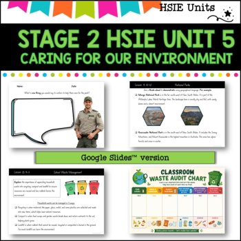 STAGE 2 UNIT 5 NSW DET Complete HSIE unit- caring for our environment grades 3-4, image 4