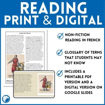 Jeanne de Clisson | Intermediate French Reading Comprehension, image 3