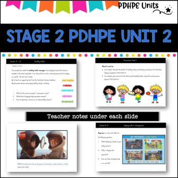 STAGE 2 UNIT 2 NSW Aligned 2025 PDHPE Complete Unit-movement, relationships..., image 3