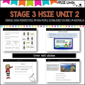 STAGE 3 UNIT 2 NSW DET  HSIE Complete unit-Australian Colonisation and Migration, image 2