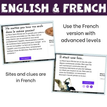Mont Saint Michel French Culture Escape Room | Digital History Game, image 4