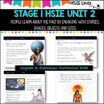 STAGE 1 UNIT 2 NSW DET aligned HSIE unit- learning about the past Complete Unit, image 4