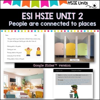 ES1 UNIT 2 NSW DET aligned HSIE Complete Unit- People are connected to places, image 3