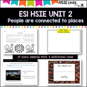 ES1 UNIT 2 NSW DET aligned HSIE Complete Unit- People are connected to places, image 4