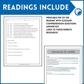 Intermediate French Reading Passages with Comprehension Questions Bundle, image 3