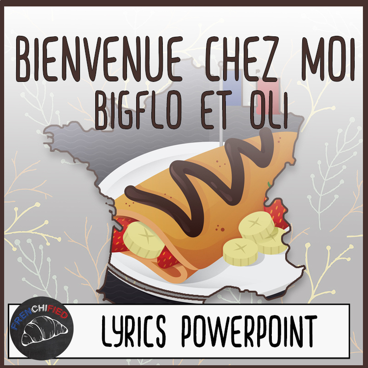 Bienvenue chez moi Bigflo & Oli French song lyrics activity lesson immigration