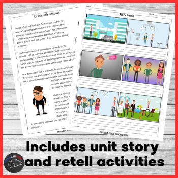 Beginning French Curriculum | Comprehensible Input Lesson Plans, Units 1-4, image 4