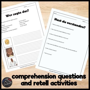Beginning German Reading Short Story Comprehensible Input Die Kartoffel allein, image 3