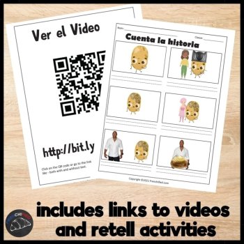 Beginning Spanish Comprehensible Input Readings and activities 4 short stories, image 4