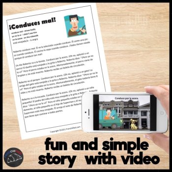 Beginning Spanish Short Story & Reading Comprehension | Comprehensible Input, image 2