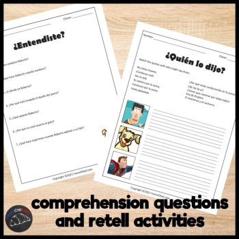 Beginning Spanish Short Story & Reading Comprehension | Comprehensible Input, image 3