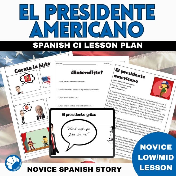 Beginning Spanish Short Story | Comprehensible Input Reading Activities