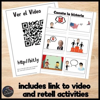 Beginning Spanish Short Story | Comprehensible Input Reading Activities, image 4