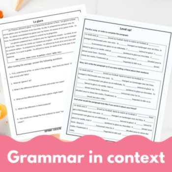 French grammar unit conjugating ER verbs in French present tense regular verbs, image 4