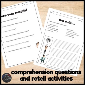 Comprehensible Input French Lesson Plans | Story Bundle 3, image 3