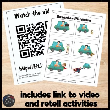 Comprehensible Input French Lesson Plans | Story Bundle 3, image 4