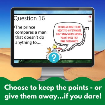 Le Petit Prince Little Prince Unfair French Reading Comprehension activities, image 3