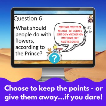The Little Prince/Le Petit Prince ch. 8-10 French It's So Unfair Review Game, image 3