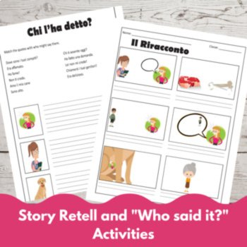 Beginning Italian Language Comprehensible Input Reading Il cane alto, image 3