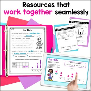 3rd Grade Data and Graphs Math Curriculum - TEKS 3.8A, 3.8B - Graphing, image 2