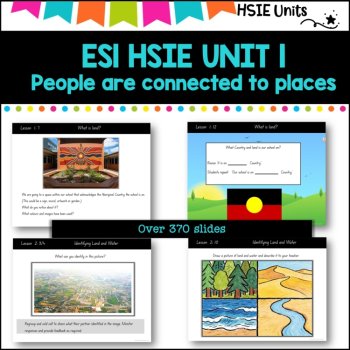 ES1(Kindy) UNIT 1 NSW HSIE unit- People are connected to places, Complete unit, image 2