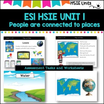 ES1(Kindy) UNIT 1 NSW HSIE unit- People are connected to places, Complete unit, image 3