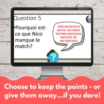 Extra French episode 12 listening comprehension review game - It's so unfair!, image 3