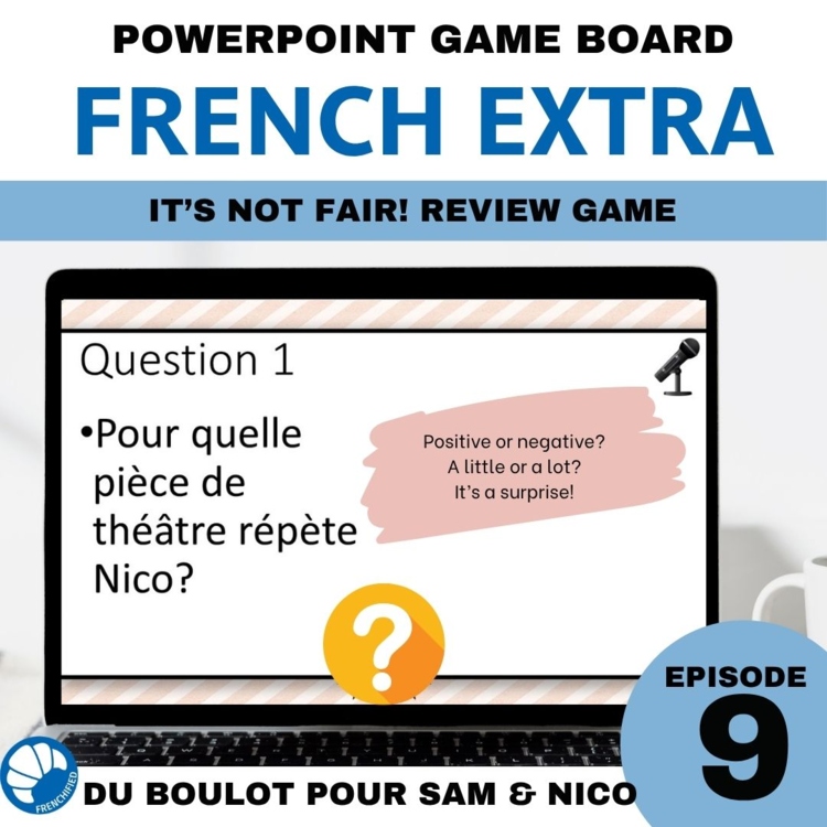 French Extra 9 | Listening Comprehension Review Game