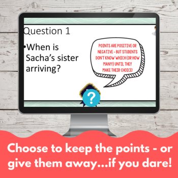 Extra French episode 7 It's so Unfair! review game for listening comprehension, image 3