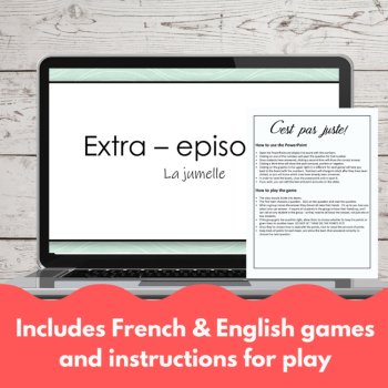 Extra French episode 7 It's so Unfair! review game for listening comprehension, image 4